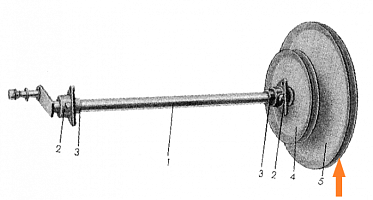 Шкив привода счеточной тележки большой (Жесть): купить в Самаре