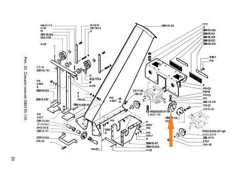 Звездочка нижн. гол. ОВИ 05.106 (Z=12, Фвнутр.=20): купить в Самаре Звездочка нижн. гол. ОВИ 05.106 (Z=12, Фвнутр.=20): купить в Самаре