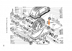 Шестерня ЗА 07.601 (ОВБ6111А z=17 блок ЗП 07.040): купить в Самаре