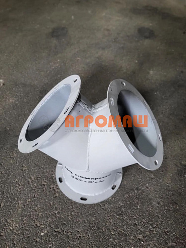 Ввод симметричный ф200 угол 45 ст2мм: купить в Самаре