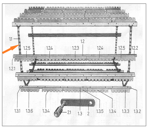 Цепь транспортера К-527: купить в Самаре