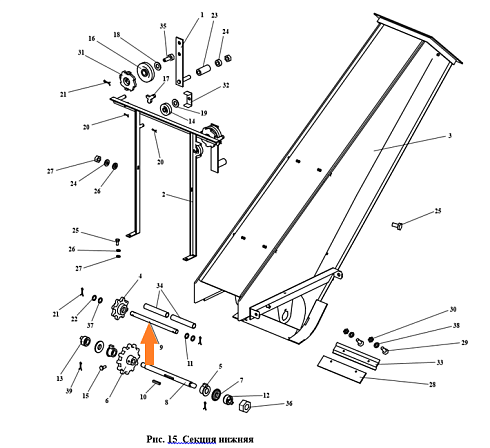 Вал ЗПМ 05.639 (ф. 20 мм): купить в Самаре