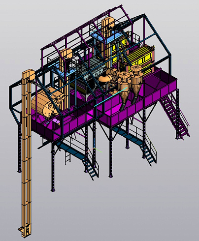 Машина предварительной очистки МПО-100: купить в Самаре