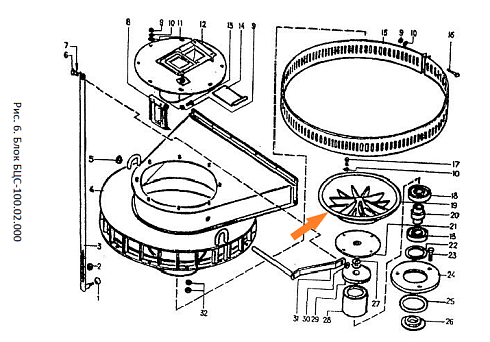 Разбрасыватель 1А БЦС 100.02.610: купить в Самаре