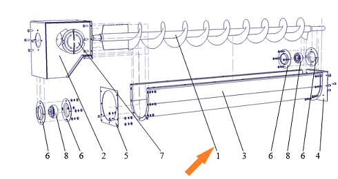Шнек СВУ 60.03.210А: купить в Самаре