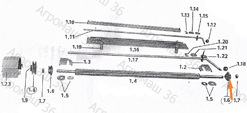 Втулка питающего вала (Треугольный большой): купить в Самаре