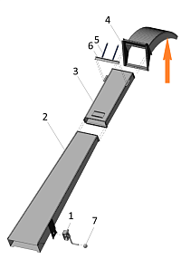 Отражатель А-100-07.04.03.00 (Носок А-100): купить в Самаре