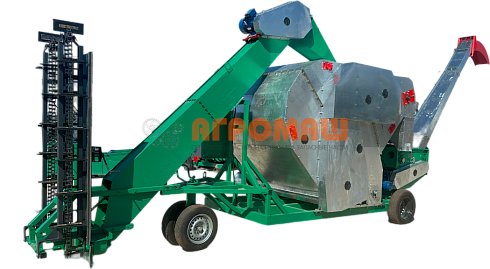 Мобильный зерноочистительный комплекс МЗК-100М цинк: купить в Самаре