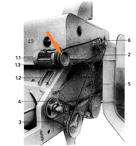 Шкив Эл. Двигателя К 531 (185/165/28 мм.): купить в Самаре