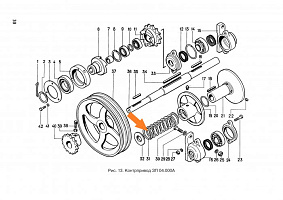 Пружина ЗП 04.605: купить в Самаре