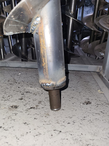 Шнек первичной аспирации К 527, К 547 (длинная цапфа, правый.): купить в Самаре