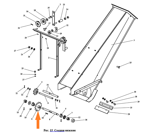 Звездочка ОВИ 05.106-01 (внут. диам. ф 25): купить в Самаре