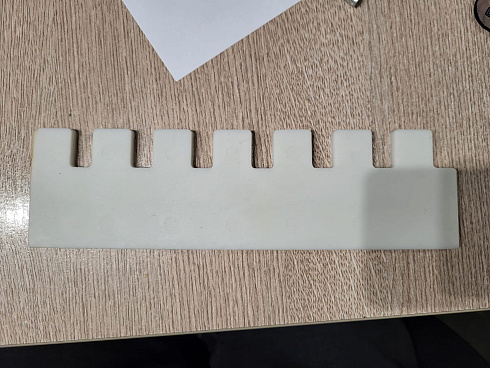 Щетка очистки верх. решета К-527 селикон (к-т 65шт) идет на верхнии стан: купить в Самаре