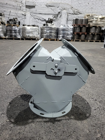 Клапан ручной симметричный ф200мм уг45гр (распределитель) : купить в Самаре