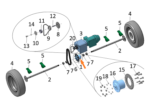 Дифференциал А 100-02.03.01.00: купить в Самаре